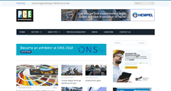 Desktop Screenshot of pce-international.com